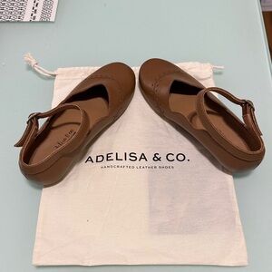 Adelisa & Co. Brown Kids Dress Shoes